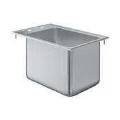 10″ X 14″ X 10″ Stainless Steel One Compartment Drop in Sink