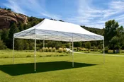 10'x20' ALUMINUM  X2 PRO Instant Canopy Big Shade Coverage