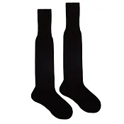 Calza lunga liscia black