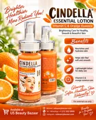 Cindella Essential Lotion – Vitamin C & Orange Essence  Size: 120ml
