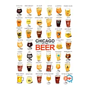 Chicago Beer 13x19 Print