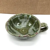 Handmade Pottery Ice Cream Dish