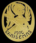 1976 Brass Biedermann Ornament