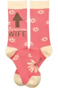 Awesome Wife Socks