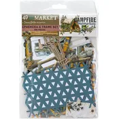Campfire Memories Collection - Ephemera and Frame Set by 49 and Market