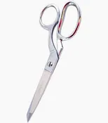 Gingher 8-Inch Micro-Serrated Edge Knife Edge Dressmaker's Shears – Blunt Tip