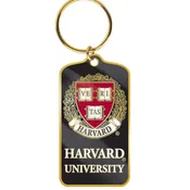 Harvard Brass Key Tag