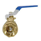 1/4" Superior Brass Ball Valve, Threaded Connection