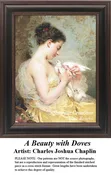 A Beauty with Doves, RE-568