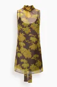 Albee Mini Dress in Golden Daisy