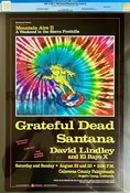 BGP-17 - Grateful Dead - Santana/David Lindley - Mountain Aire - 1987 Poster - Calaveras County - CGC Graded 10 GEM MINT