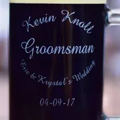 Arced Text Beer Mug