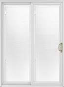 Andersen 200 Series Perma Shield Patio Door 2 Panel with Blinds