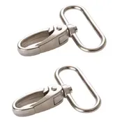 1" Swivel Clip Set of 2 - Nickel