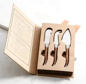 3 Piece Cheese Knife Set
