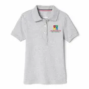 Alphabetz - Girl's Short Sleeve Picot Collar