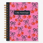 12-Month Cherries Custom Planner