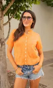 all my love cardigan - orange