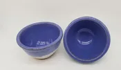 6 Speckled Blue Everything Cups