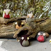 Owl Friends- Pincushion Pattern