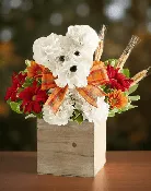 Flowers Love Puppy