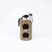 2-Story Carpeted Cat Condo