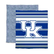 Kentucky Interlock Luxe Dreams Stripe Throw