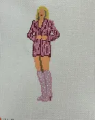 FD268 Taylor Pink Boots