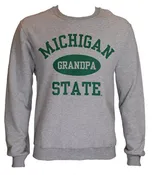 Michigan State University Spartans Family Crewnecks: Mom, Dad, Grandma, Grandpa
