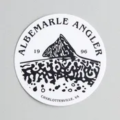 Albemarle Angler Sticker - Classic Circle