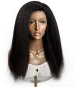 Blow Out Lace Front Wig Human Hair – ONYC Fro-Out™ Kinky Straight Tyra Wigs