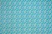Aqua Blue Bubble Double Napped Flannel