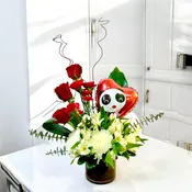Heart Panda Love