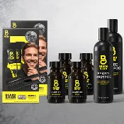 2-Pack Beard & Hair Color Kit - Medium Brown