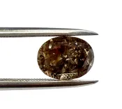 Brown Brilliant Cut Oval 1.52ct