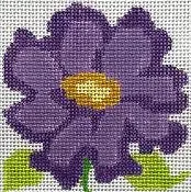 Bella Flower Coaster - Purple