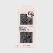KITSCH SATIN HEATLESS CURLING SET CHARCOAL