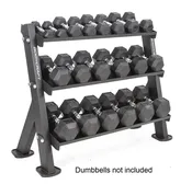 BodyCraft – F530 3-TIER DUMBBELL & ACCESSORY RACK