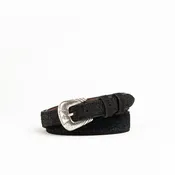Allens Boots Exclusive Taper Black Hippo Belt #2HH-A