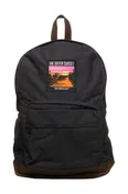 Black Backpack w/ Outer Sunset Patch
