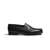 180 Light Loafer [Men Black soft calfskin]