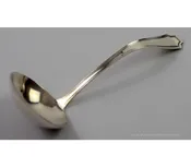 6 3/8" Sterling Silver Gravy Ladle "Fairfax" by Gorham