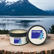 Colorado Candle Tin - Colorado Columbine