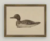 Classic Wooden Duck Decoy - 6x4 | Elegant Home Décor — Riverside Franklin
