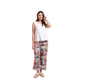 FOIL Benefits Fringe Hem Linen Top FO8316