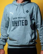 Gray Wordmark Puma Hoodie