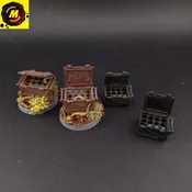 Imperial Guard Open Ammo Crates (x4) - #176979 - Mindtaker Miniatures