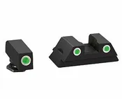 AmeriGlo Classic Night Sights Green/Green Fits G42/43/43X/48