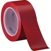 3M LF53043055 3M Vinyl Tape 471 Red 2"x36 yd 5.2 mil