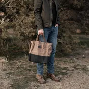 Barebones Neelum Market Tote - Waxed Canvas | Medium